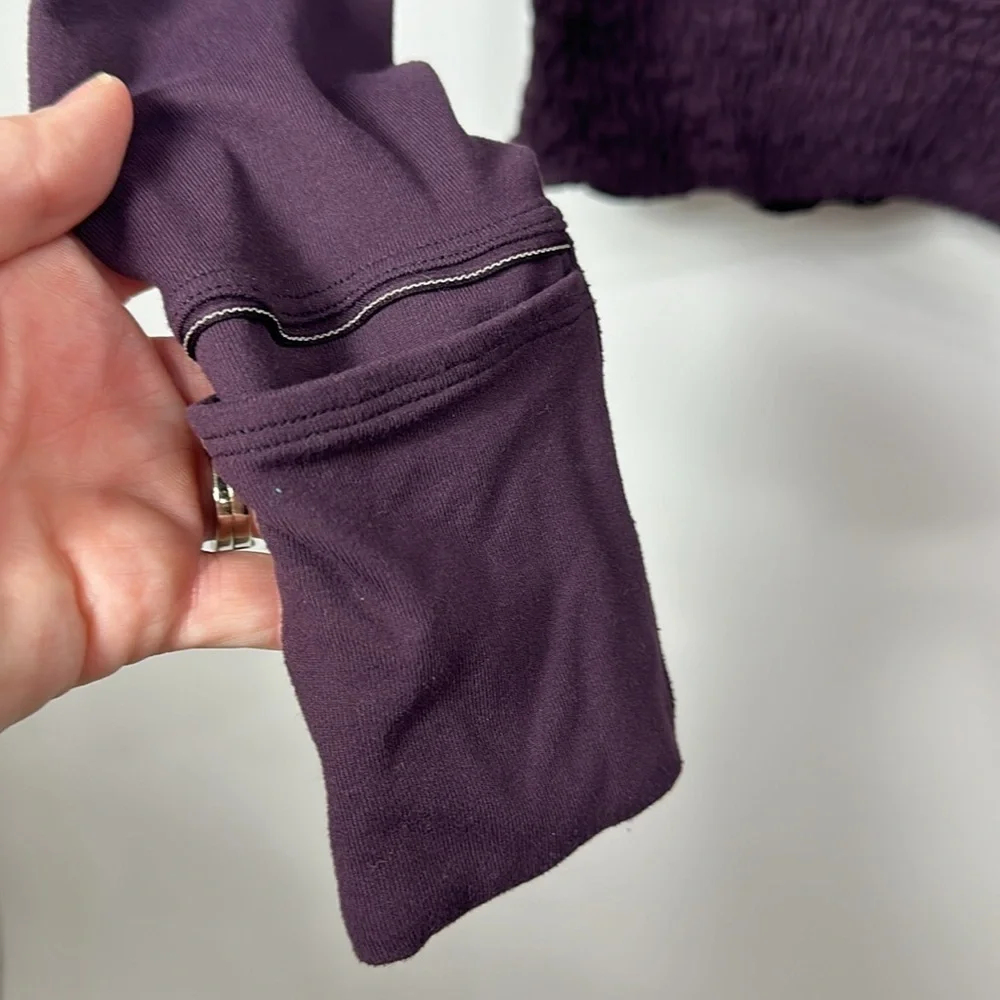 Lululemon lead the pack purple hoodie size 4.